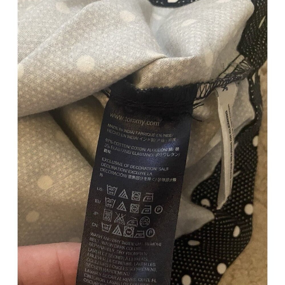 3/$15 SALE - Tommy Hilfiger Blue/White Polka Dot Sheath Dress Women’s Size 6 - Picture 10 of 10